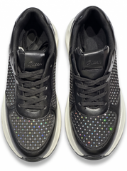 Women's Crystal Mesh Platform Sneakers