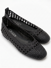 Woven Ballet Flats | Queen Footwear