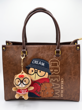 Cream Bear Adventure Tote Bag