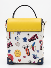 Eye Theme Mini Trunk Crossbody Bag