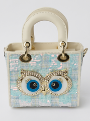 Owl Sparkle Mini Handbag | Queen Footwear