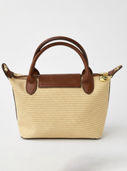 Summer Bear Straw Tote | Queen Footwear