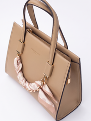 Luna Charm Structured Tote Bag