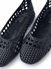Woven Ballet Flats | Queen Footwear