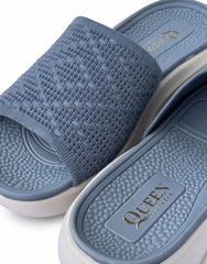 Cloud Knit Comfort Slides | Queen Footwear