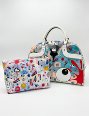 Pop Art Travel Bag Set | Queen Footwear