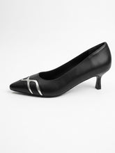 Women’s Classic Pointed-Toe Strip Heels | Queen Footwear