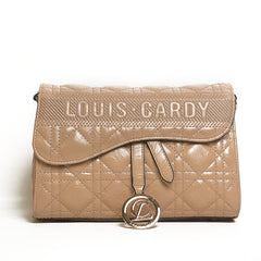 Women’s Quilted Statement Flap Bag | Queen Fashion