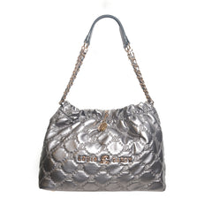 Women’s Quilted Drawstring Shoulder Bag | Queen Fashion