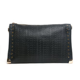 Women’s Embossed Oversized Clutch Bag | Queen Fashion