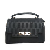 Women’s Checkered Flap Shoulder Bag | Queen Fashion