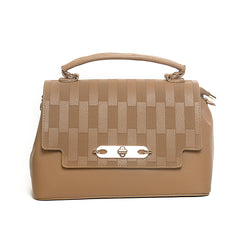 Women’s Checkered Flap Shoulder Bag | Queen Fashion