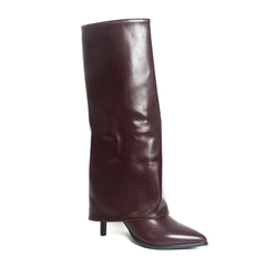 Women’s Slouchy Pointed-Toe Knee Boots | Queen Footwear