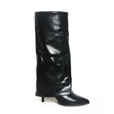 Women’s Slouchy Pointed-Toe Knee Boots | Queen Footwear