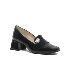 Mira Block Heel Loafer – Multiple Finishes | Queen Footwear