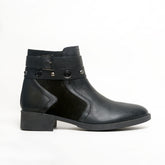 Women’s Buckle-Strap Ankle Boots | Queen Footwear