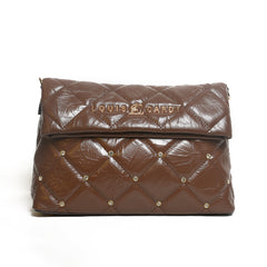 Women’s Embossed Oversized Clutch Bag | Queen Fashion