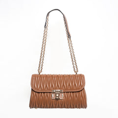 Women’s Quilted Chain Shoulder Bag | Queen Bags