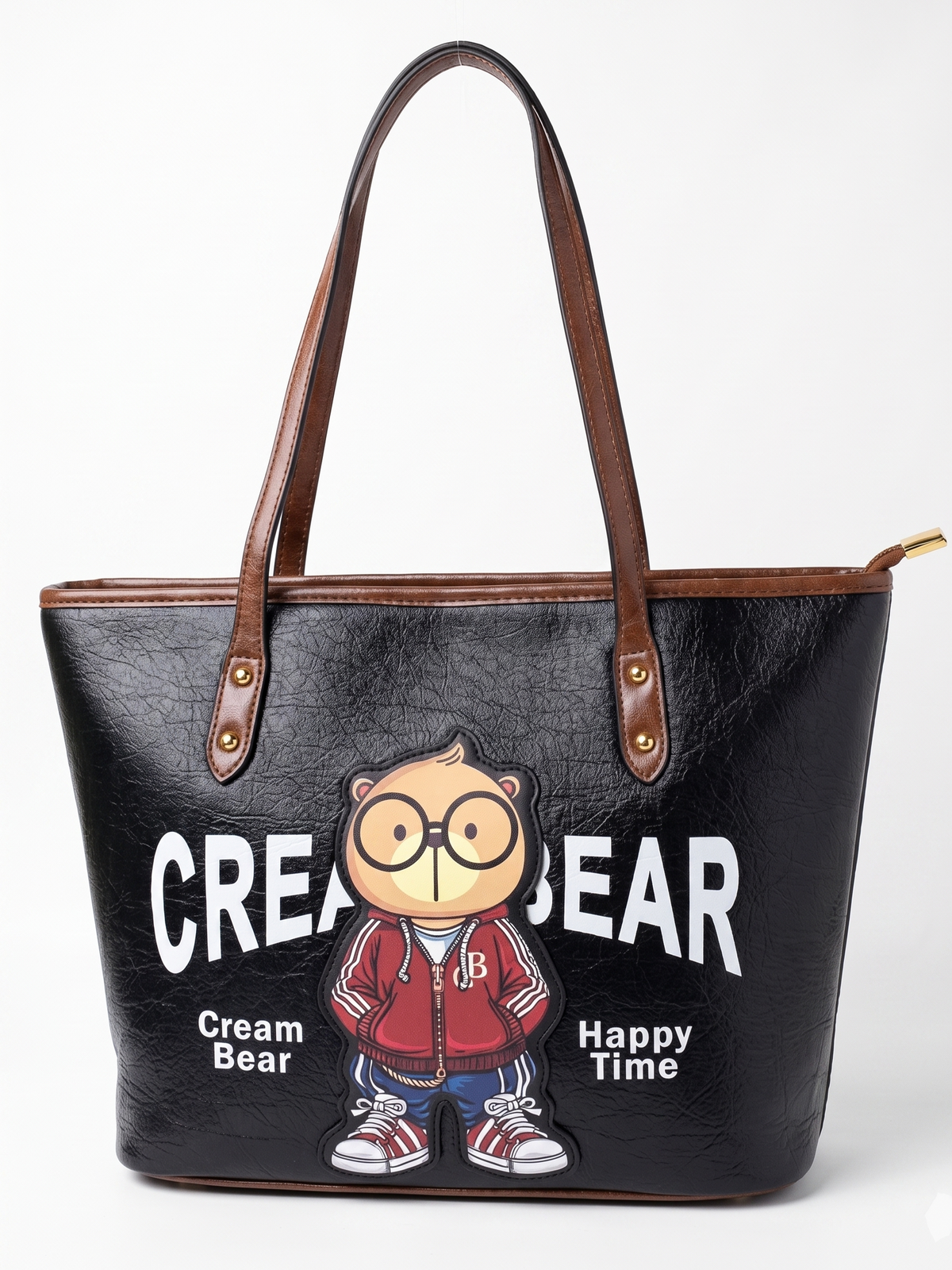 Cream Bear Everyday Tote Bag