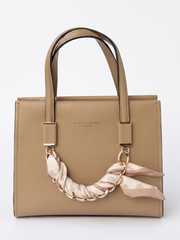 Luna Charm Structured Tote Bag