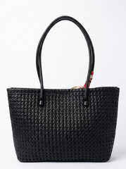 Woven Elegance Tote Bag | Queen Footwear