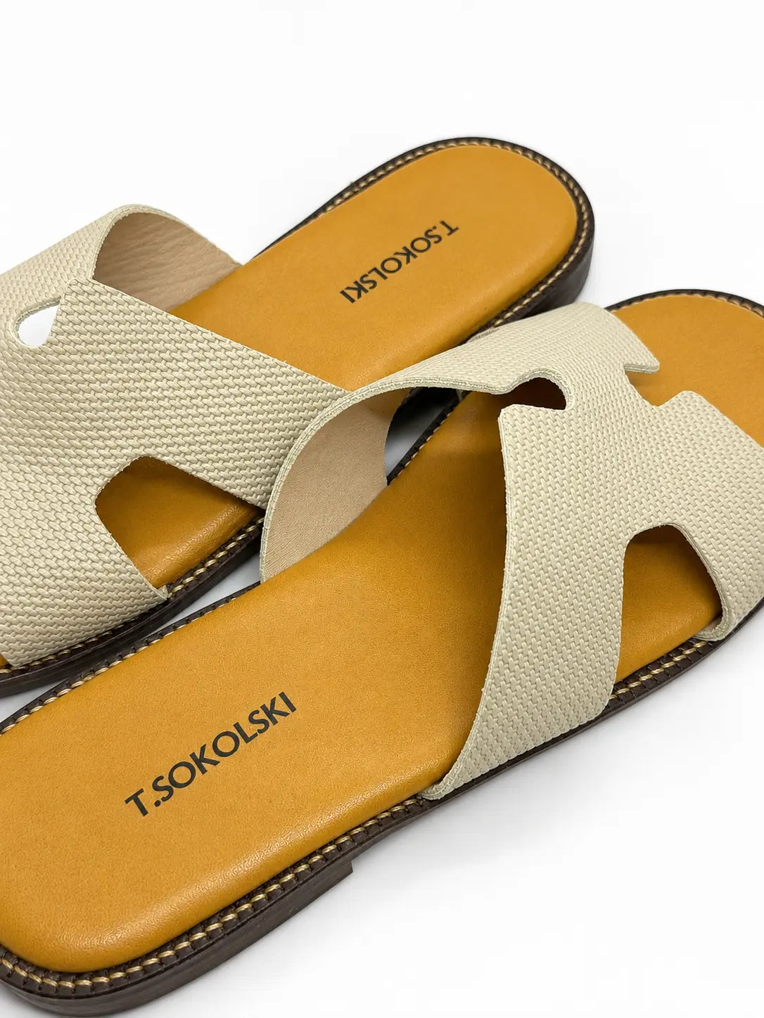 H-Cut Casual Slide Sandals | Queen Footwear