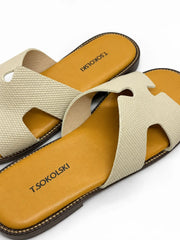 H-Cut Casual Slide Sandals | Queen Footwear