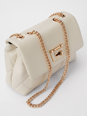 Amara Quilted Chain Shoulder Bag