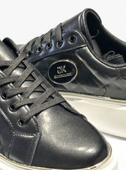 Women's Quilted Platform Lace-Up Sneakers