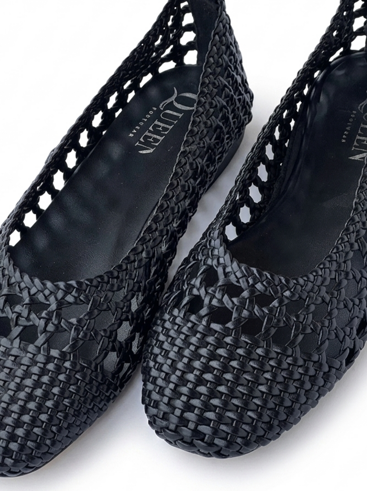 Woven Ballet Flats | Queen Footwear