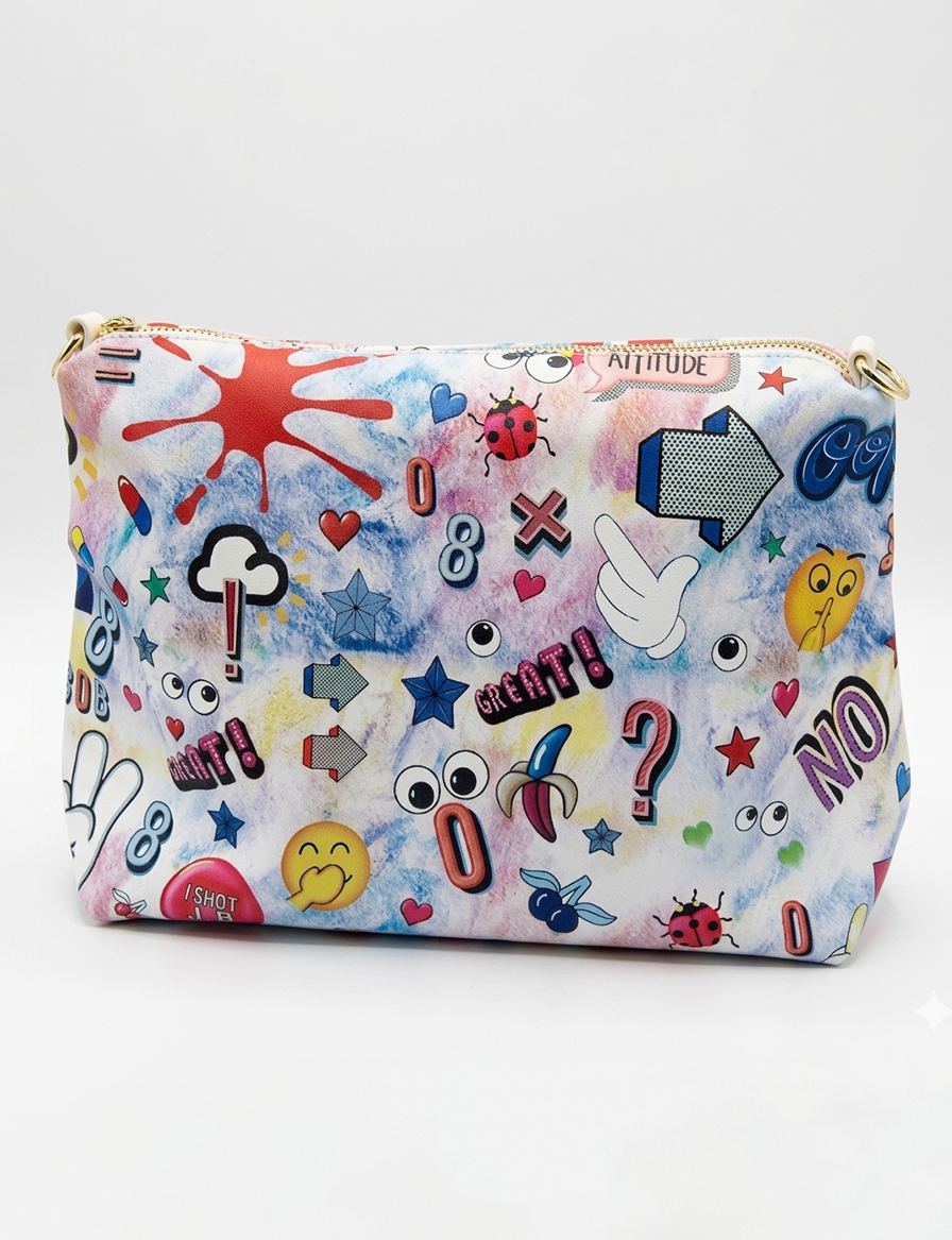 Pop Art Travel Bag Set | Queen Footwear
