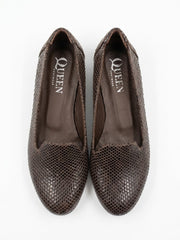 Queen Textured Mesh Loafers | Queen Footwear