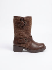 "Desert Rebel" Studded Biker Boots