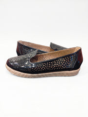 Luna Perforated Comfort Loafers | Queen Footwear