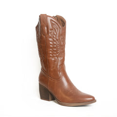 Women’s Western Mid-Calf Boots | Queen Footwear