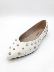 Queen Studded Pointed Flat