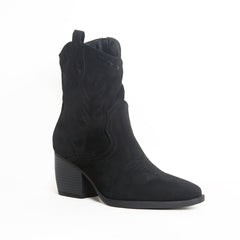Sahara Western Suede Boot | Queen Footwear