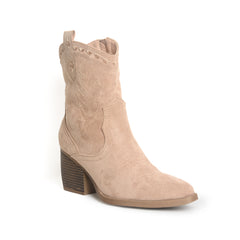 Sahara Western Suede Boot | Queen Footwear