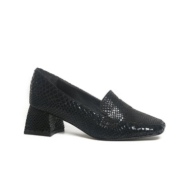 Mira Block Heel Loafer – Multiple Finishes | Queen Footwear