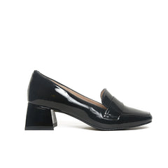 Mira Block Heel Loafer – Multiple Finishes | Queen Footwear