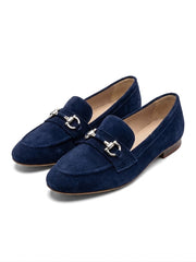Luna Suede Loafers | Queen Footwear